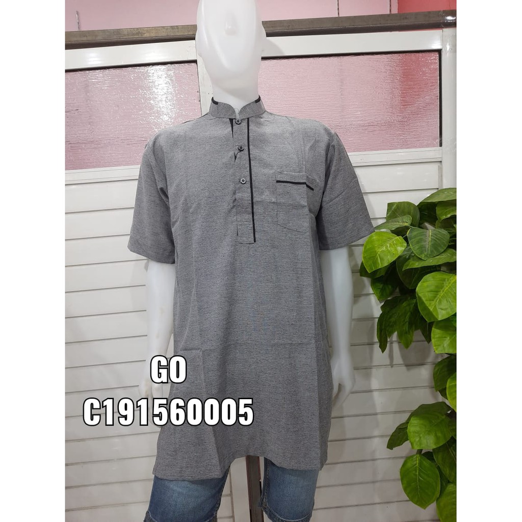 gof MAXMILLIAN KEMEJA KOKO TURKI Kemeja lengan pendek kemeja cowok kemeja bagus 100% original