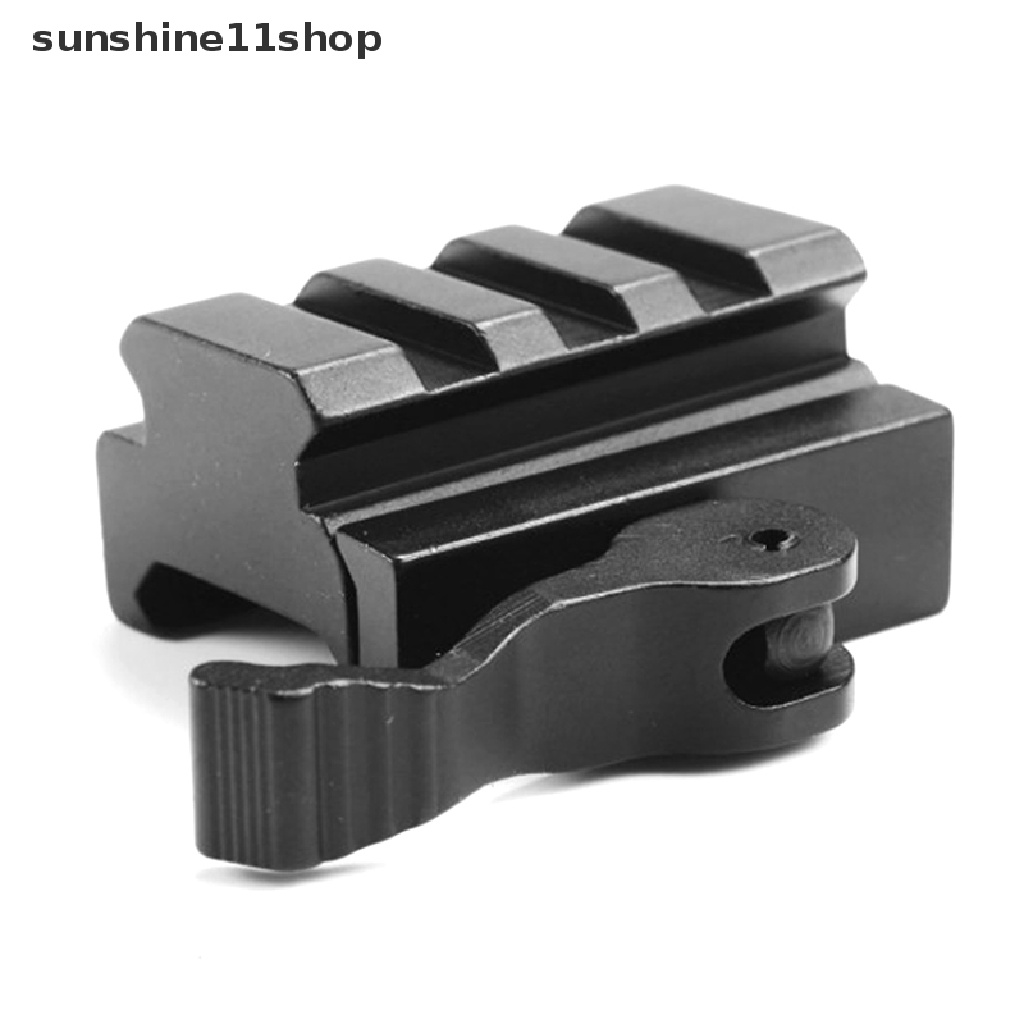 Sho Mount Adapter Rel Kunci 3 Slot QD Ukuran 20mm