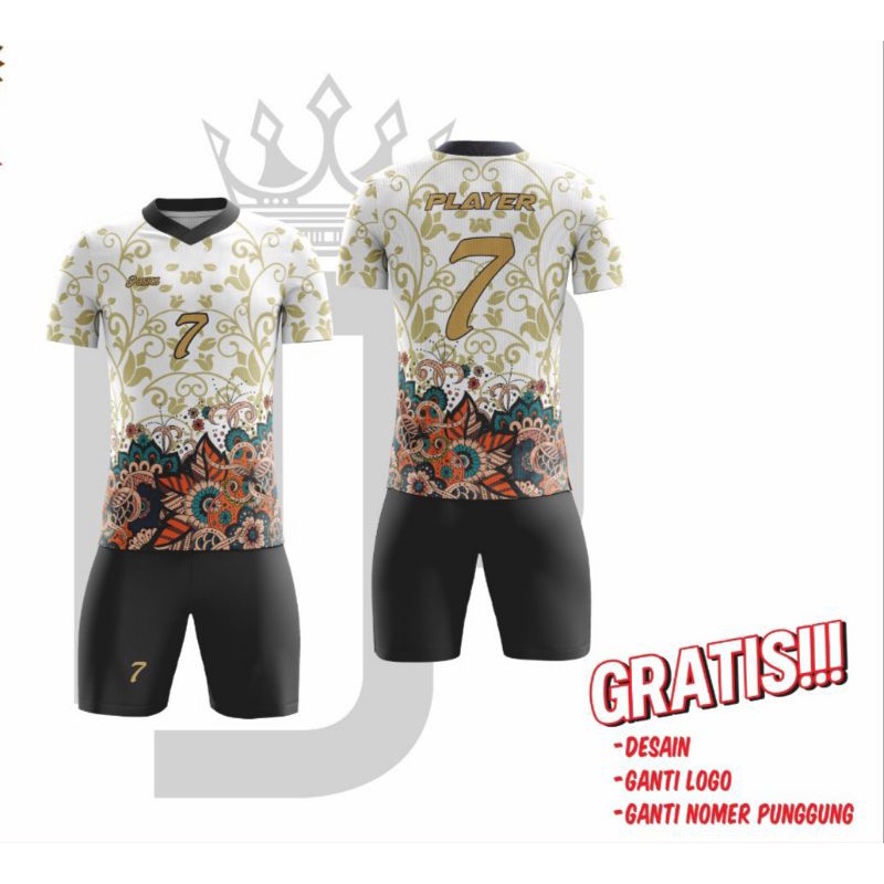 Kaos Jersey Sepak Bola Futsal Custom Free Desain