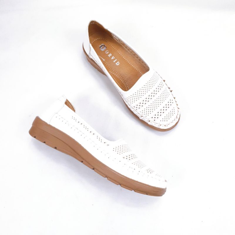 Norvid Sepatu Wanita Impor Flat Shoes SlipOn N26156