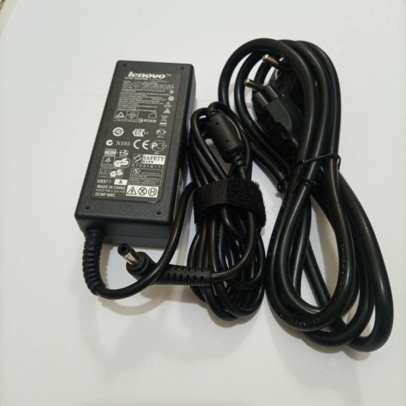 ADAPTOR CARGER LAPTOP LENOVO G450 19V 3.42A  Free Kabel Power