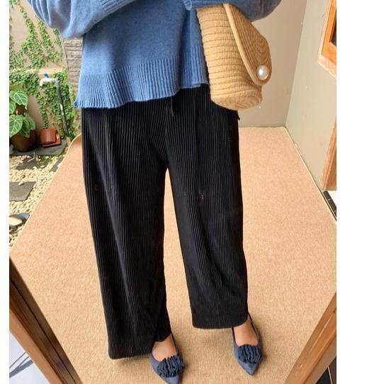 ♥NEW♥ Zara kulot atau Kulot Plisket Lidi Terlaris sale