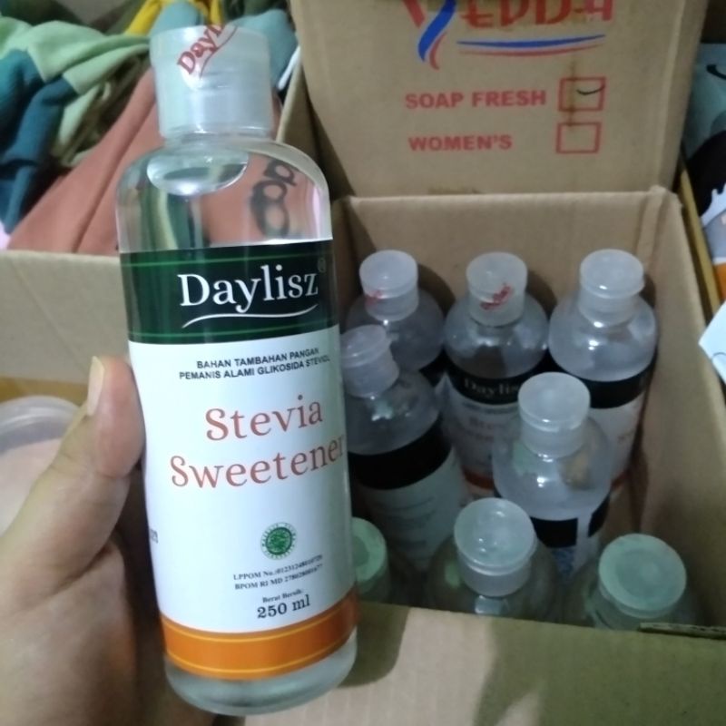 

Daylisz Gula Stevia Pemanis Alami / Daylisz Stevia Sweetener 0 Calori Mencegah Diabetes 250 ml