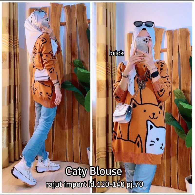 CATY BLOUSE IMPORT BY BUTIK ALVARO