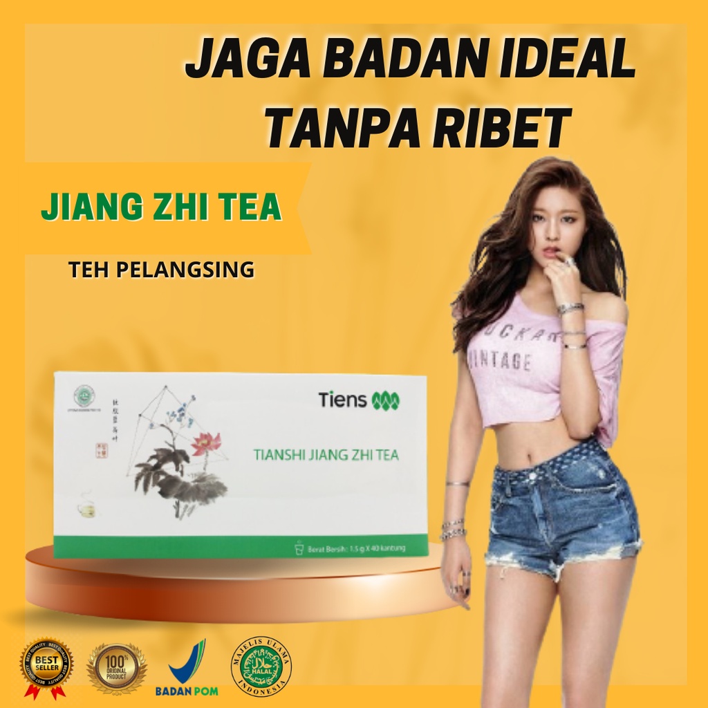 

Teh Hijau Teh Pelangsing Badan Alami | Teh Diet Teh Detoks Teh Hijau Pelangsing Tiens Jiang Zhi Tea | Obat Menurunkan Berat Badan