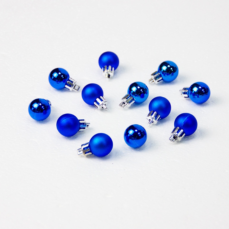 [ 12Pcs/Set Colorful Christmas Tree Balls Decoration Products  For Xmas Tree ]