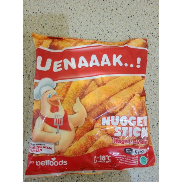 

Naget Ayam Belfoods bentuk stick