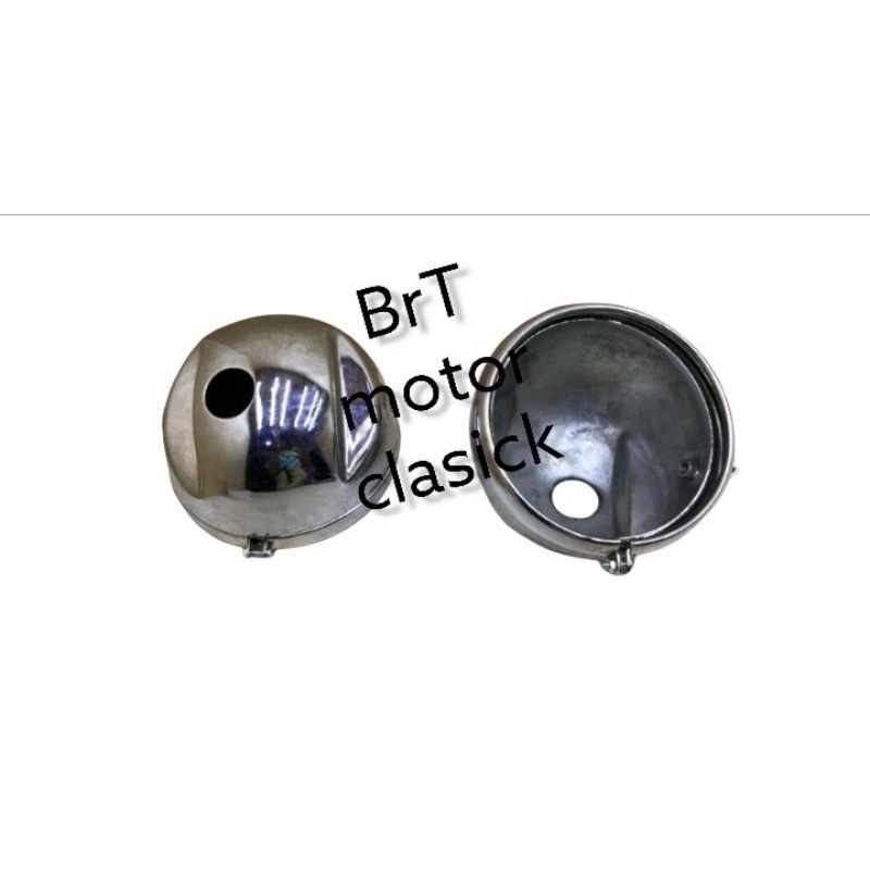 batok cb125 pres batok lampu cb125 crom pres kualitas bagus pres A list rapet