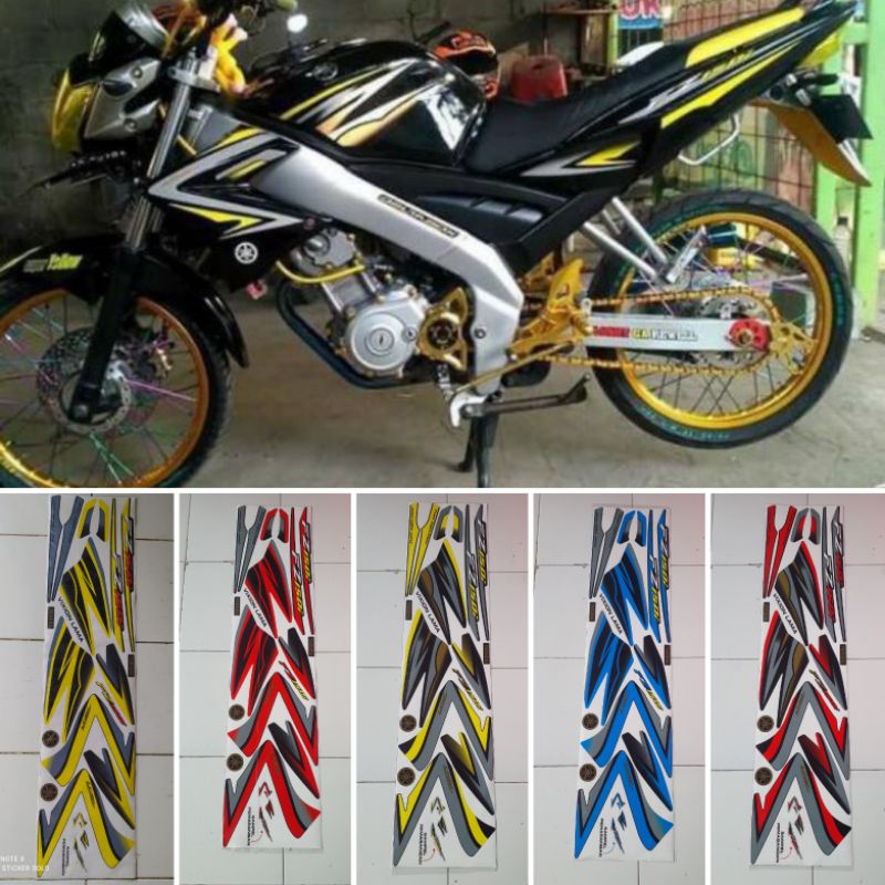 Striping Variasi Vixion old FZ150i grafis