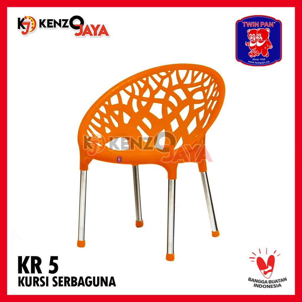 Kursi Plastik Teras TWINPAN KR 5
