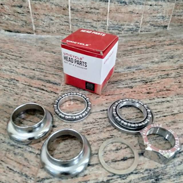 Headset mangkokan garpu 22,2 sepeda standart Minion balap jadul federal bmx