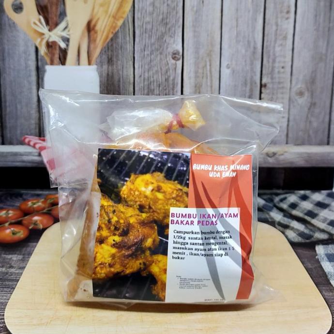 

^^^^^] Bumbu Ikan/Ayam Bakar Pedas 250gr Uda Enan Khas Minang