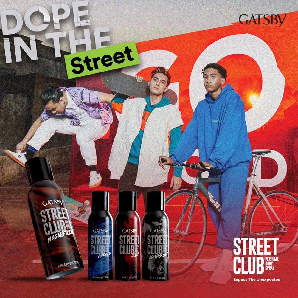 GATSBY Street Club Perfume Body Spray150ml