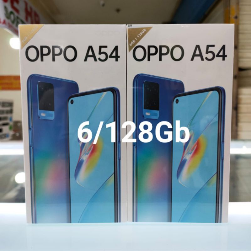 [Free Ongkir]Oppo A54 ram 6gb/128gb Baru/Tahan percikan Air/Garansi resmi