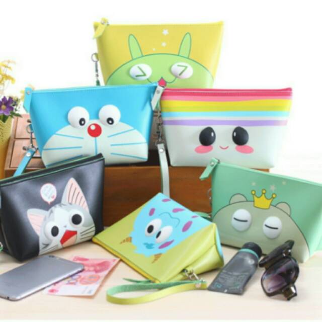 SALE, Tas serbaguna motif kartun 3D timbul