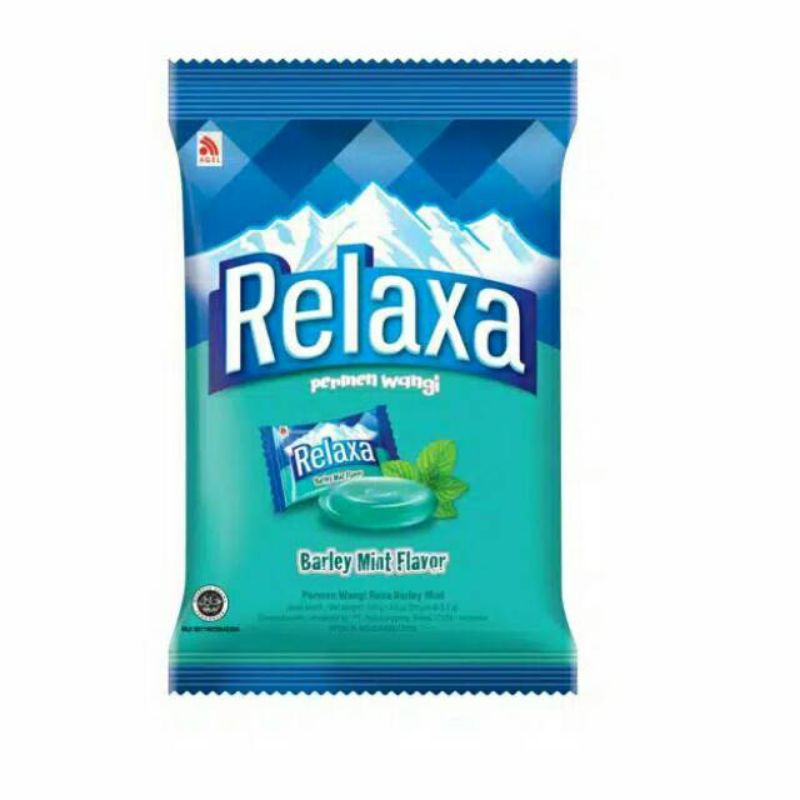 

permen RELAXA barley mint 1 bag relaksa isi 50 butir relaksa