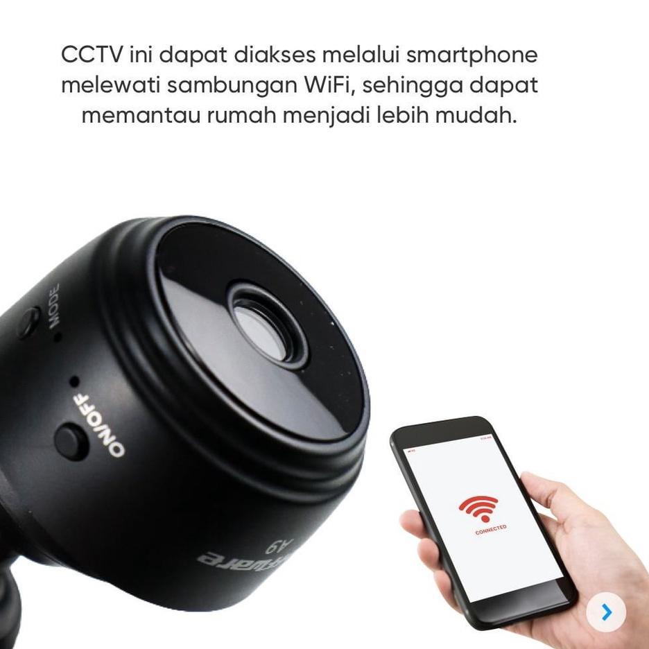 Sale Terbatas CCTV hp Mini Kecil Wireless Wifi Tanpa Kabel Kamera Camera v380 Pro Outdoor Tersembuny