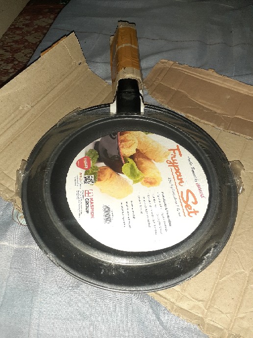 [ Cod ]  Frypan Teflon Maspion 2 Pcs Fry Pan Set Non Stick Teplon Wajan Anti Lengketmaspion Double F