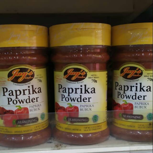 

Jays paprika powder 70gr