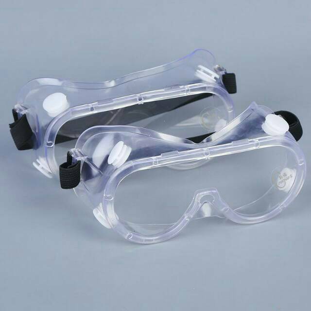 GOGGLE MEDICAL FDA .ANSI Z.87.1. ANTI KABUT ORI.