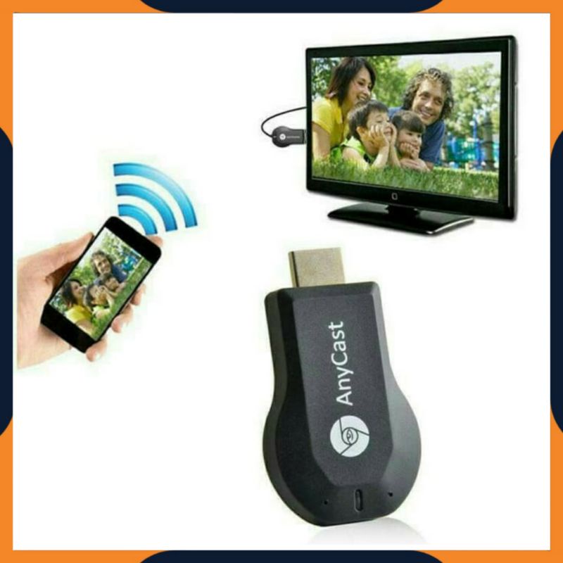 [COD] ANYCASH DONGEL SCREEN MIRRORING WIRELESS ANYCAST DONGLE WIFI + ADAPTER SAMBUNGAN HDTV / ALAT PENGHUBUNG HP KE TV LED PROYEKTOR