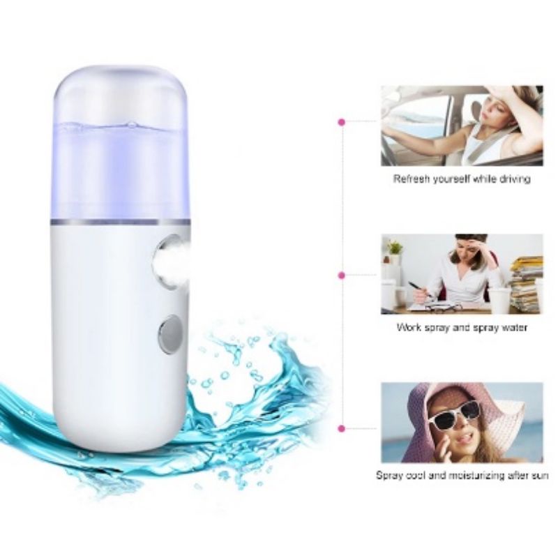 Penyemprot Nano Spray Portable Mini USB Nano Sprayer Perawatan Wajah Facial Mist MS88