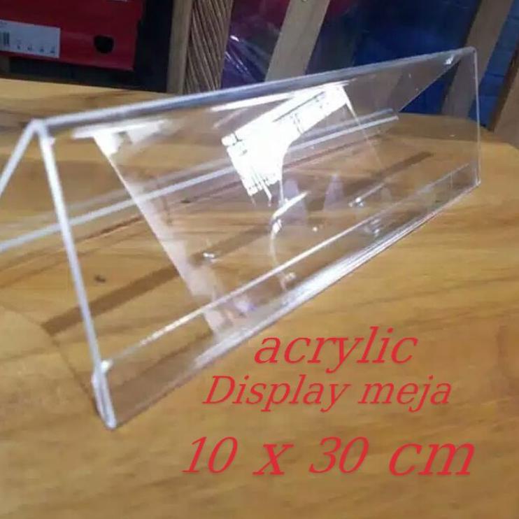 

Dijamin Senang papan nama meja akrilik 10 cm x 30 cm