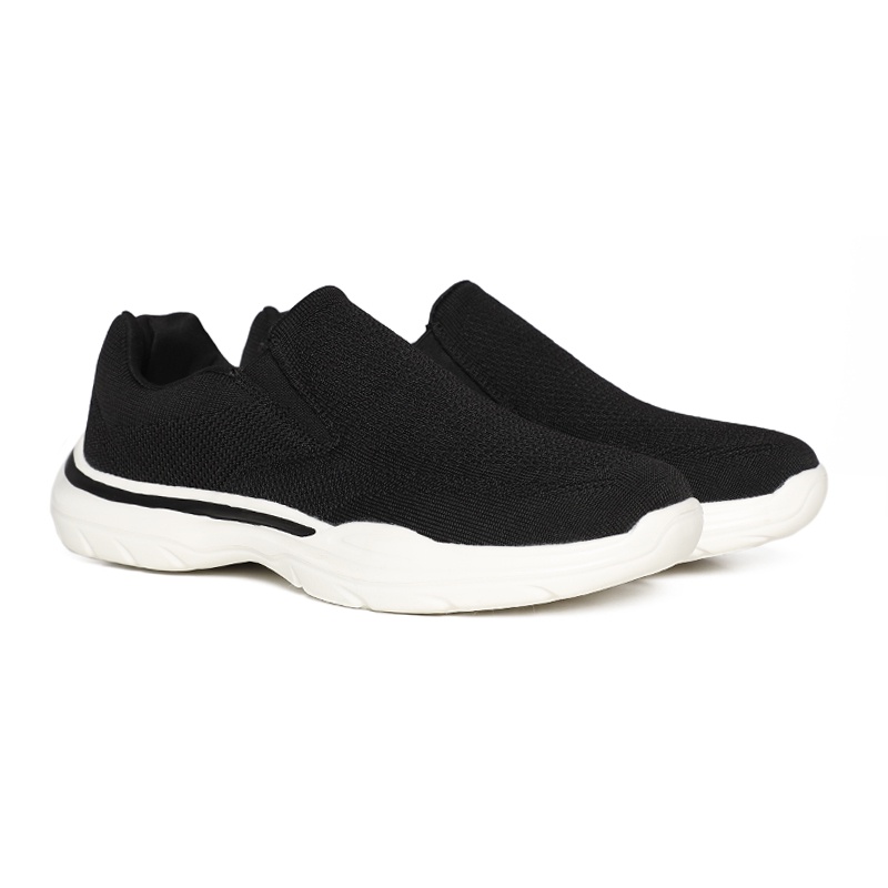 Phoenix Ares Sepatu Slip On Pria - Black