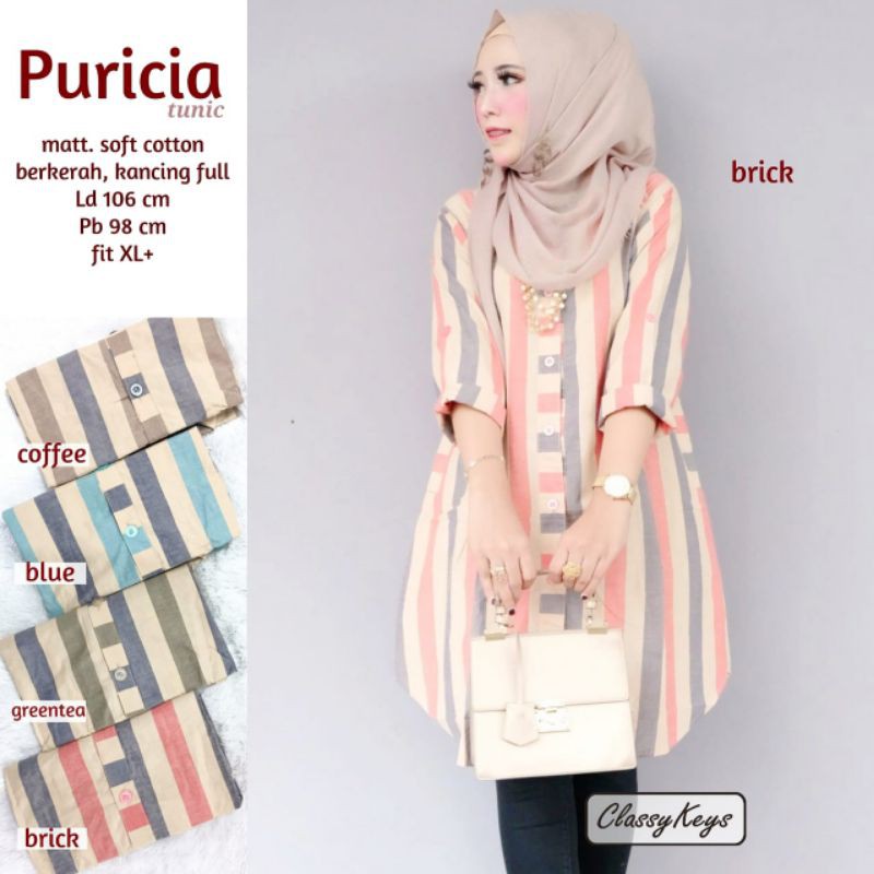 TUNIK PURICIA CLASSY KAYS