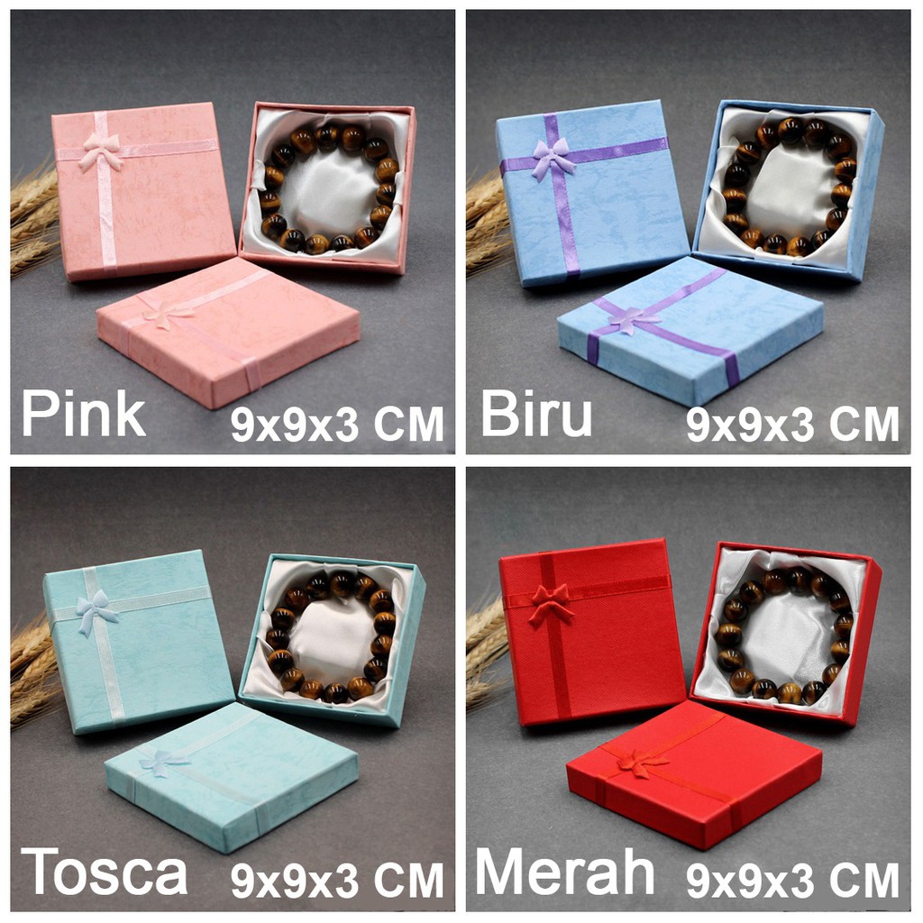 Jewelry Gift Box / Kotak Hadiah Tempat Perhiasan Tasbih Gelang Dll G10