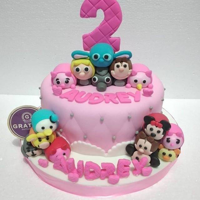 

Cake ultah tsum-tsum uk 20cm / KUE ULANG TAHUN