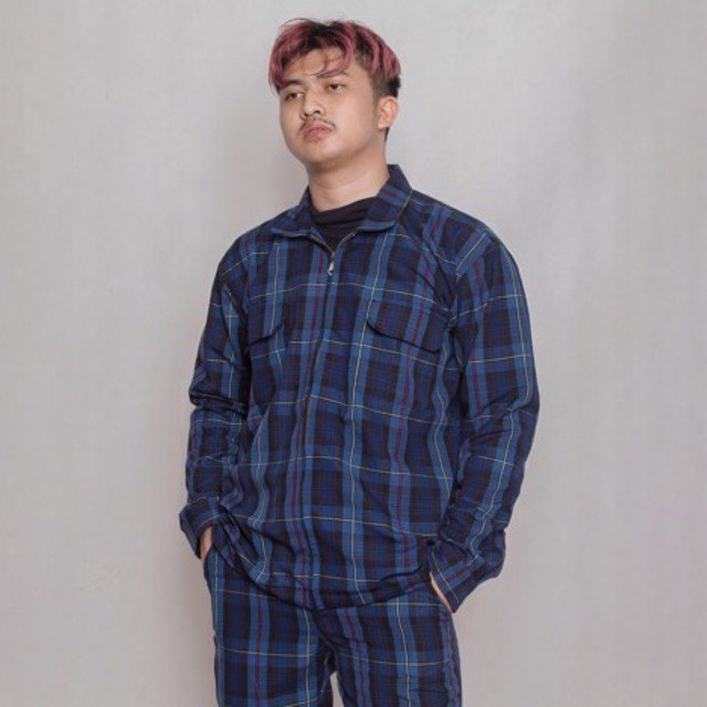 JACKET TARTAN SEA