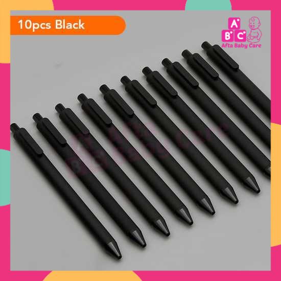 

Pena Pulpen Bolpoin Gel 0.5mm 10 PCS Black Ink - KACO PURE XM0340