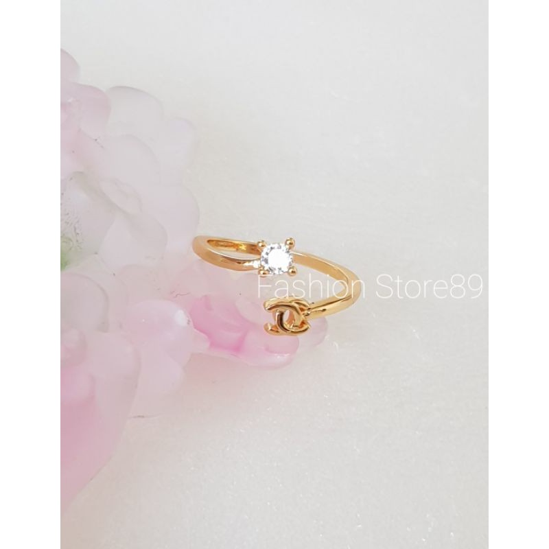 Cincin Bahan Xuping ukuran Elastis free size cincin import xuping fashion unik bahan elastis IMPORT