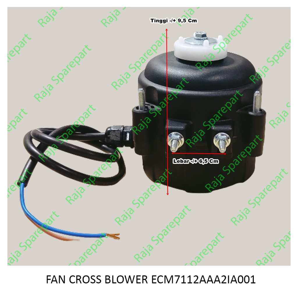 FAN CROSS BLOWER KULKAS SHOWCASE / KIPAS BLOWER KULKAS SHOWCASE ECM7112AAA2IA001