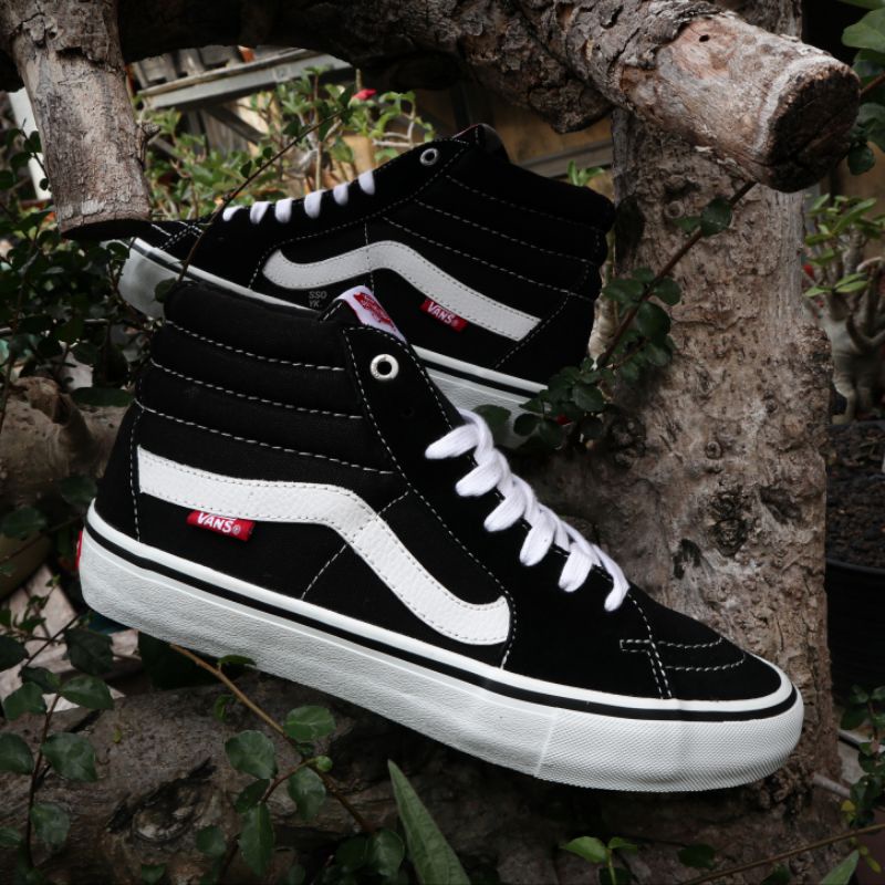 Vans Sk8-Hi Pro Black White Original