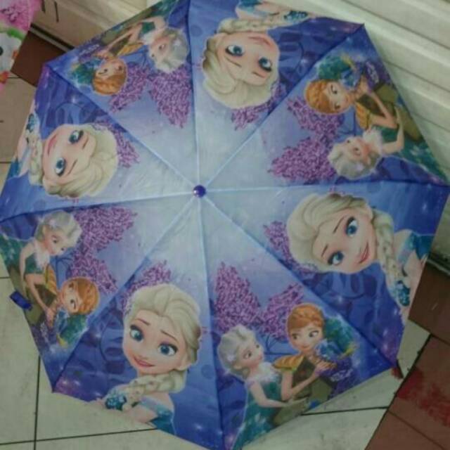 PAYUNG LIPAT 3 MOTIF FROZEN