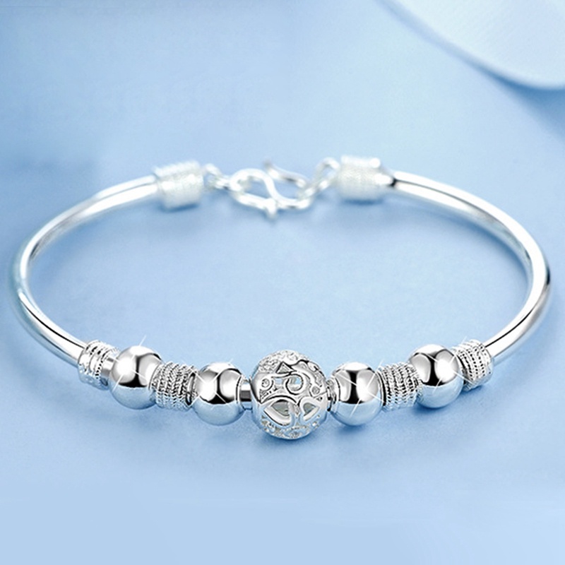 Gelang Bangle Sterling Silver 925 Untuk Wanita