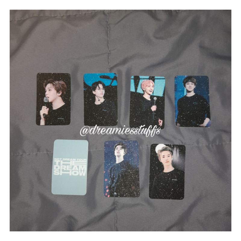 (Dream) Nct dream the dream show ✨ glitter photocard