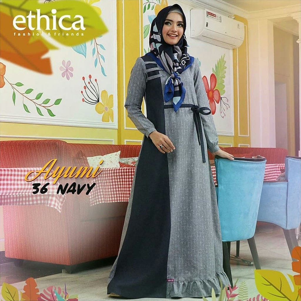 Gamis Anak Sarimbit Terbaru Ethica Elfa 66 Salem Kagumi Kids 22