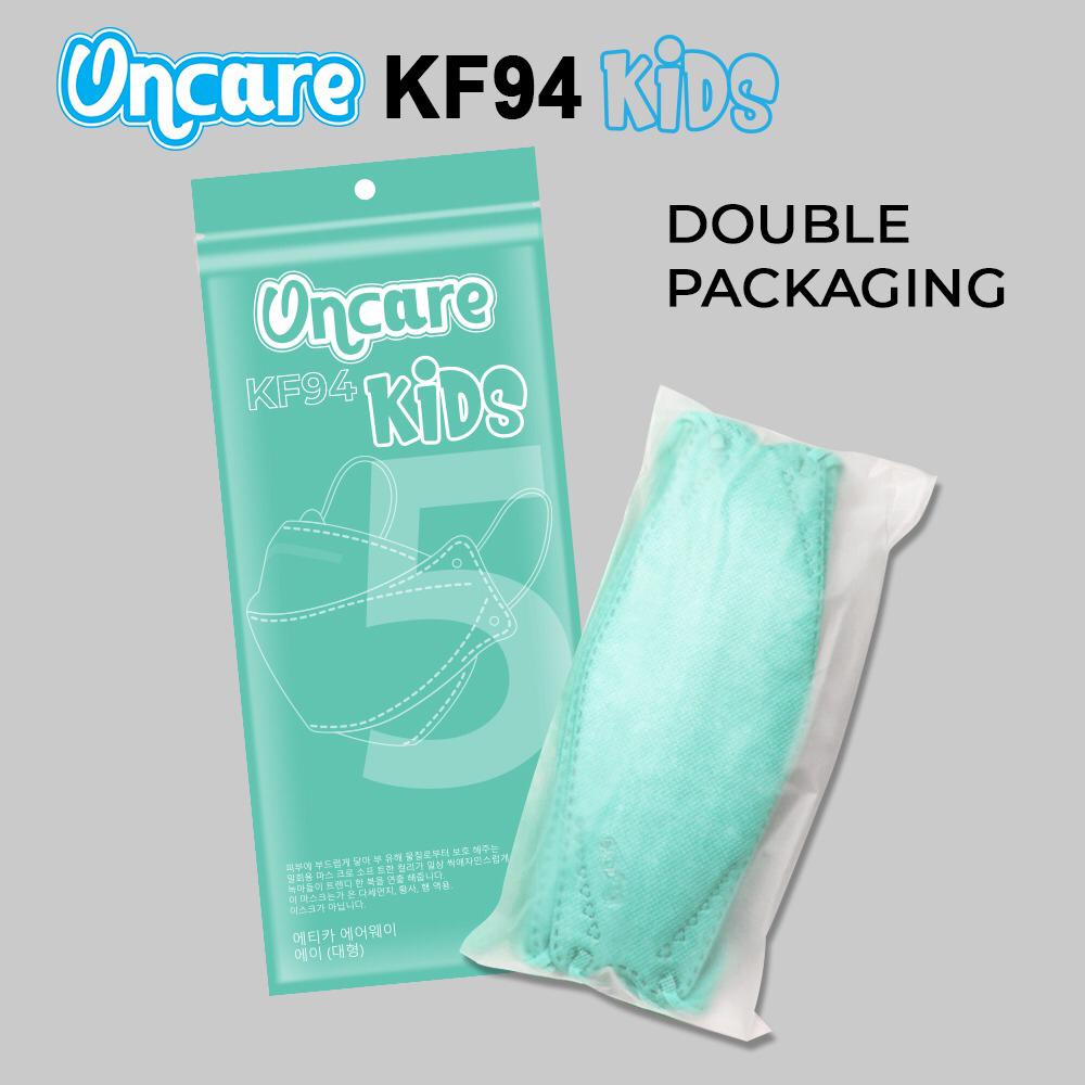 Masker KF94 5 ply ANAK Tebal ONCARE WARNA PREMIUM Korea isi 10 pcs Disposable Mask