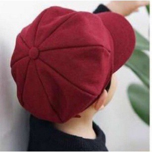 Topi Anak Apolo Warna Maroon Hitam Abu