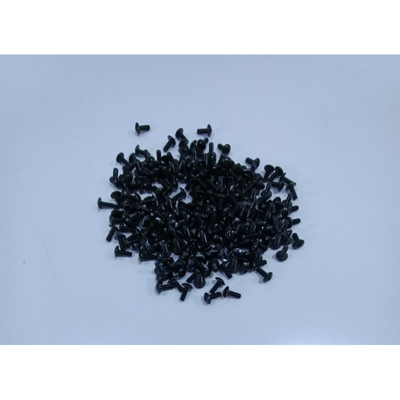 Baut JT M4 x 10 Hitam Isi 150 Pcs