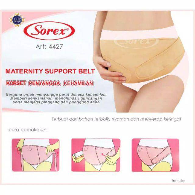 SOREX Korset Penyanggah Kehamilan 4427  SOREX Maternity Support Belt