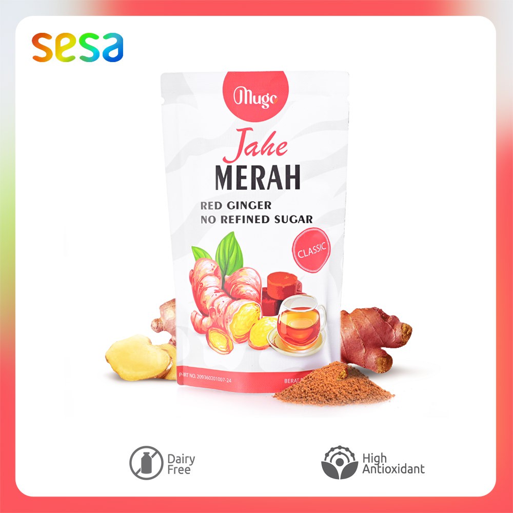 

MUGO Jahe Merah Bubuk 150gr - Minuman Jahe