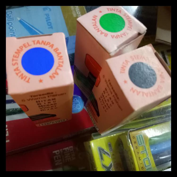 

Diskon Tinta Stempel Otomatis Tanpa Bantal / Tinta Manis Murah Terbaru