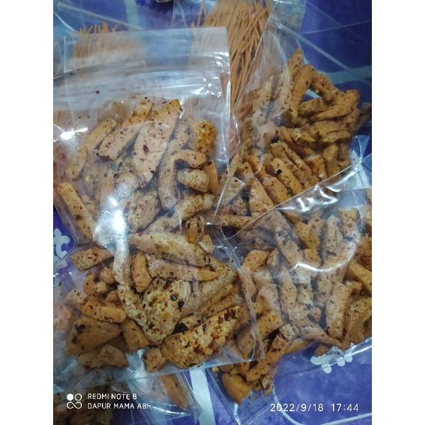 

Basreng Pedas Daun jeruk