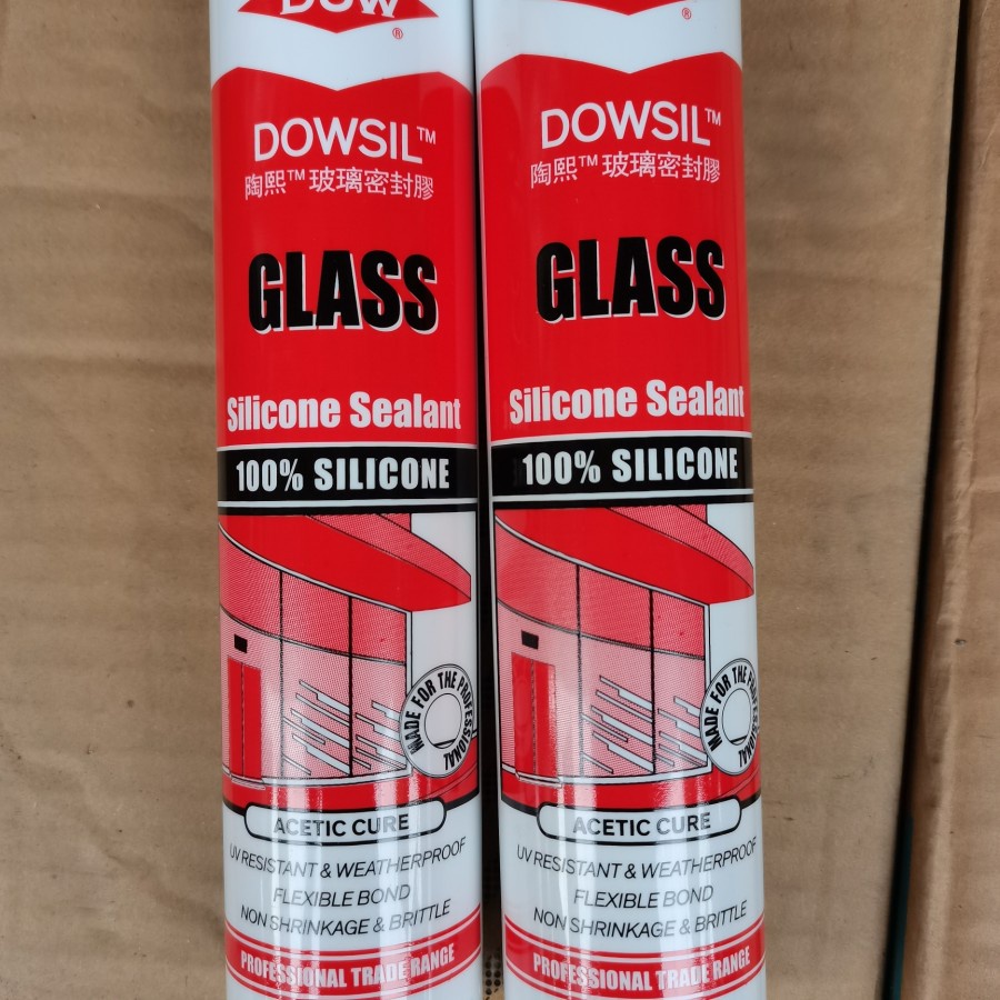 Lem Sealant / Kaca Silicone Dowsil asam