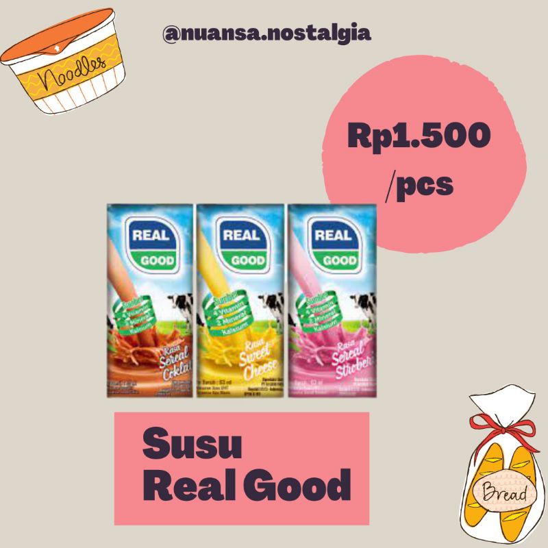 

TERMURAH! Minuman - Susu Real Good Mini