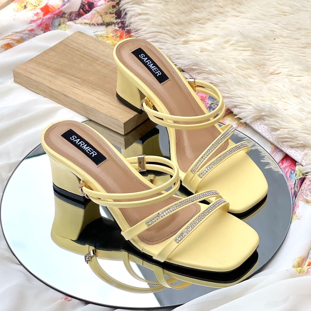 SARMER - ROSALIND HEELS YELLOW